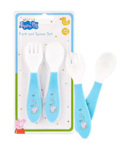PEPPA PIG MY FIRST FORK & SPOON SET