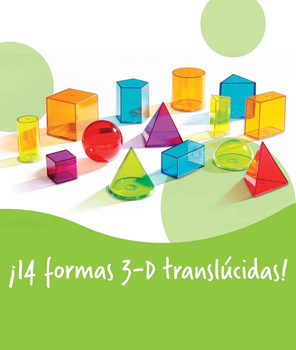 Learning Resources View-Thru Colourful Geometric Shapes – Image 2
