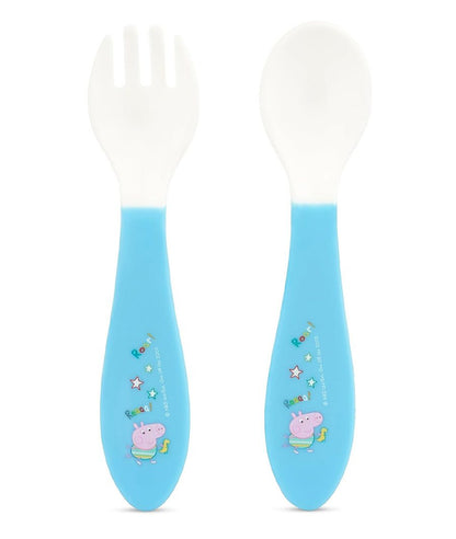 PEPPA PIG MY FIRST FORK & SPOON SET – Image 2