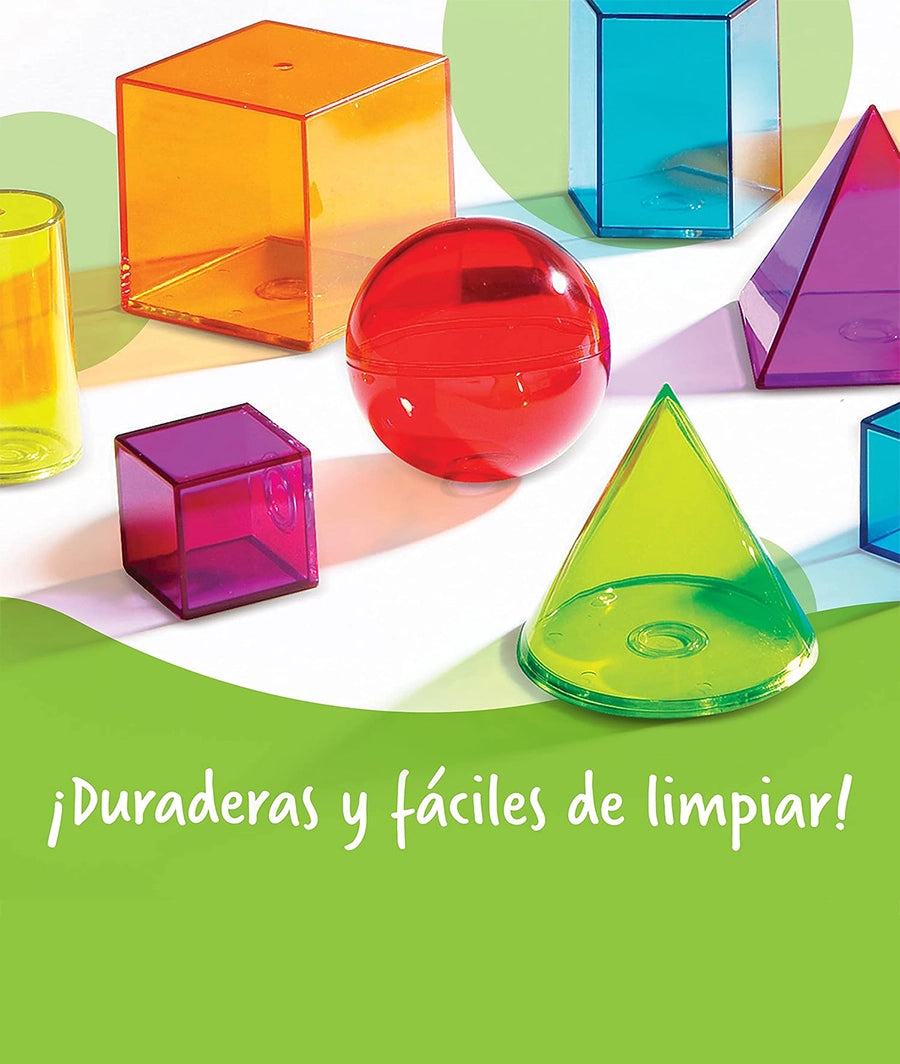 Learning Resources View-Thru Colourful Geometric Shapes – Image 3
