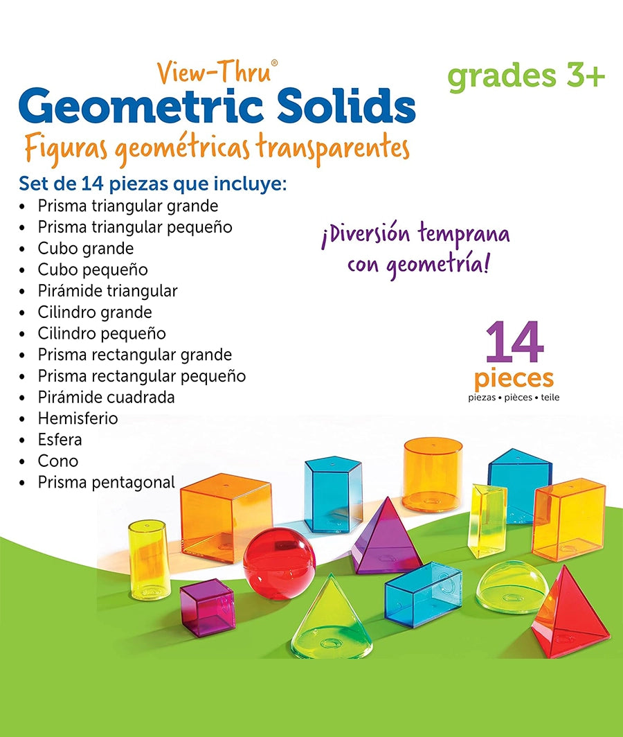 Learning Resources View-Thru Colourful Geometric Shapes – Image 6