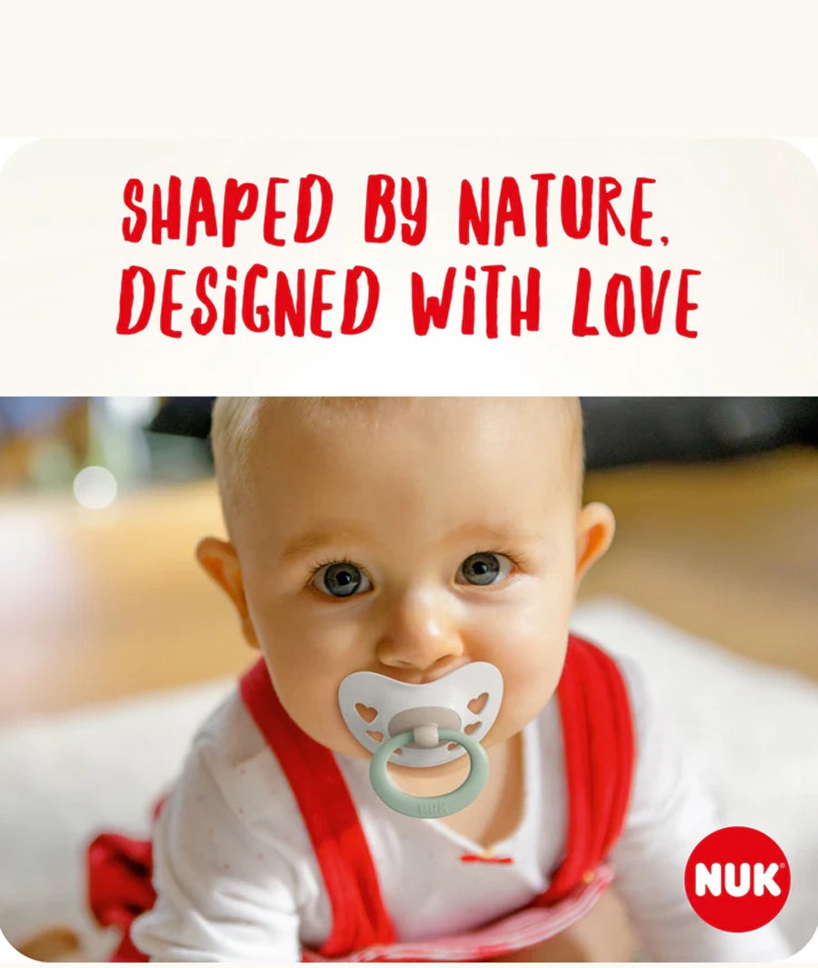 NUK Signature Silicone Soother 2 Pack 0-6 month – Image 3