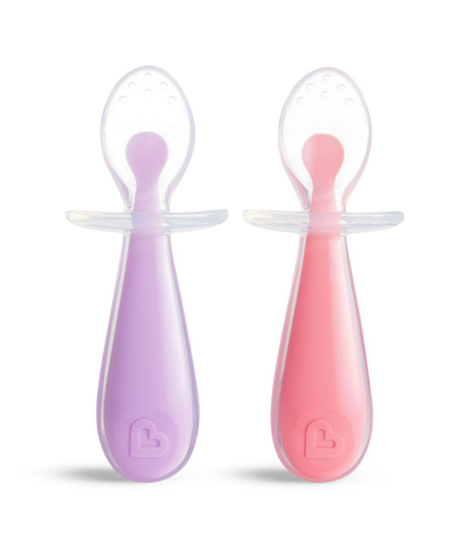 Munchkin Gentle Scoop Silicone Training Spoons-2 pack