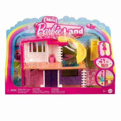 Mini Barbie Land Doll House Sets