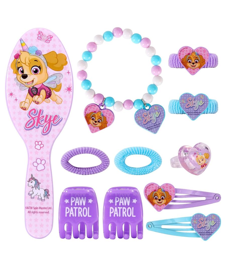 11pc Paw Patrol Skye Beauty Set Girls Jewellery & Hair Accessories Kit – Image 2