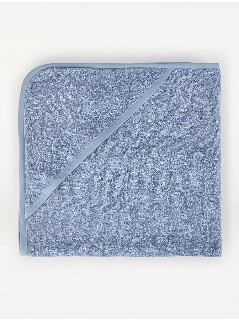 Blue Hooded Towels 3 Pack