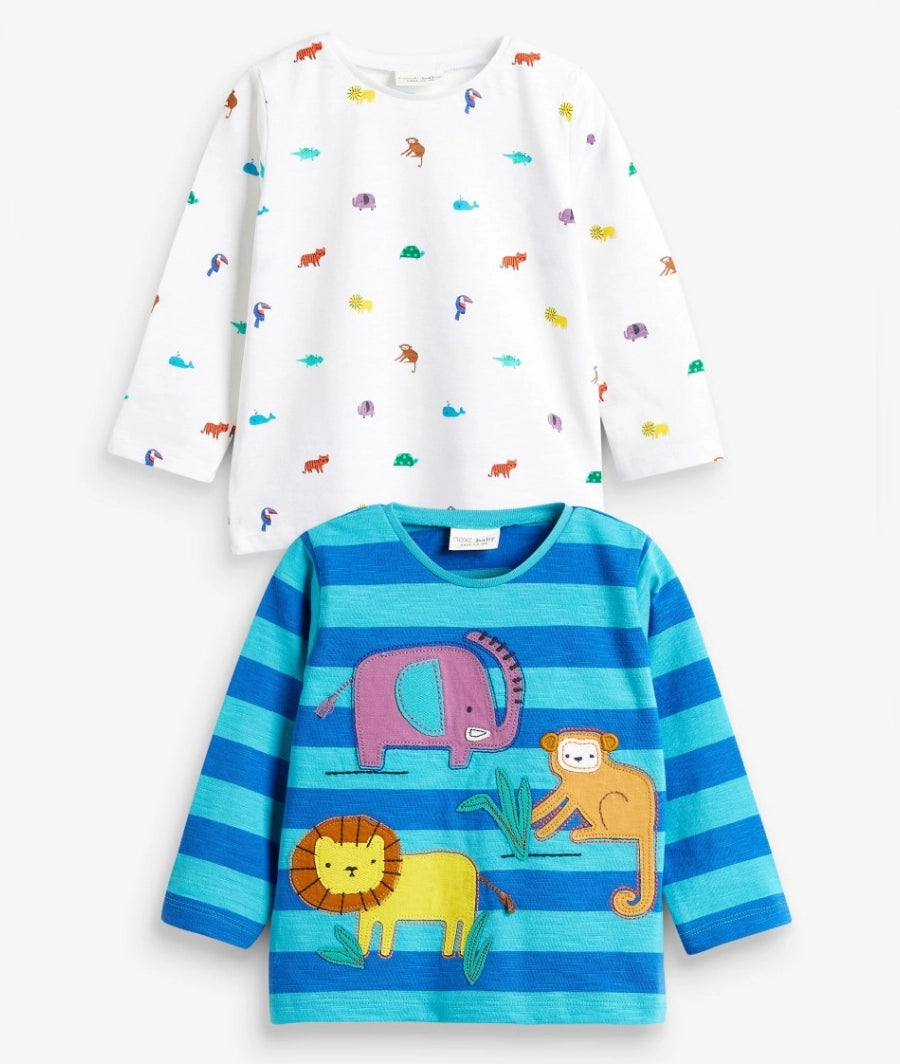 2 pack tops Blue jungle