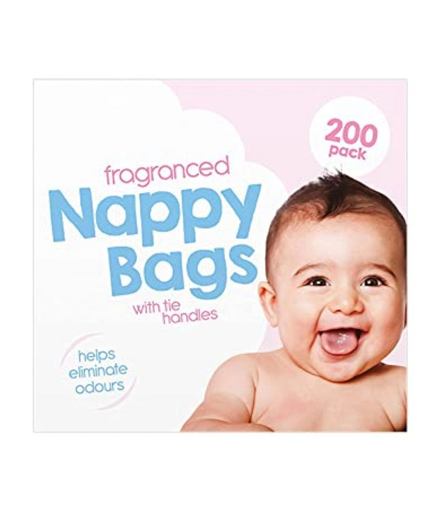 Nappy Bags - Disposable Baby Nappy Sack (200 bags)