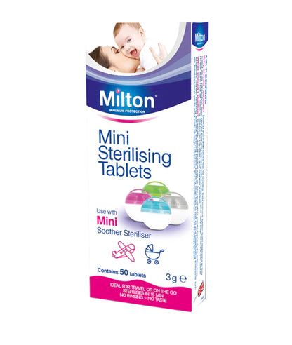 Milton Mini Sterilising Tablet 50Pk