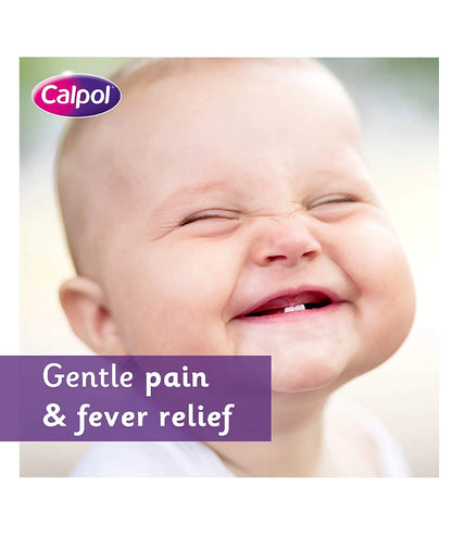 Calpol Infant Oral Suspension Paracetamol, Strawberry Flavour, Liquid, 100ml – Image 3