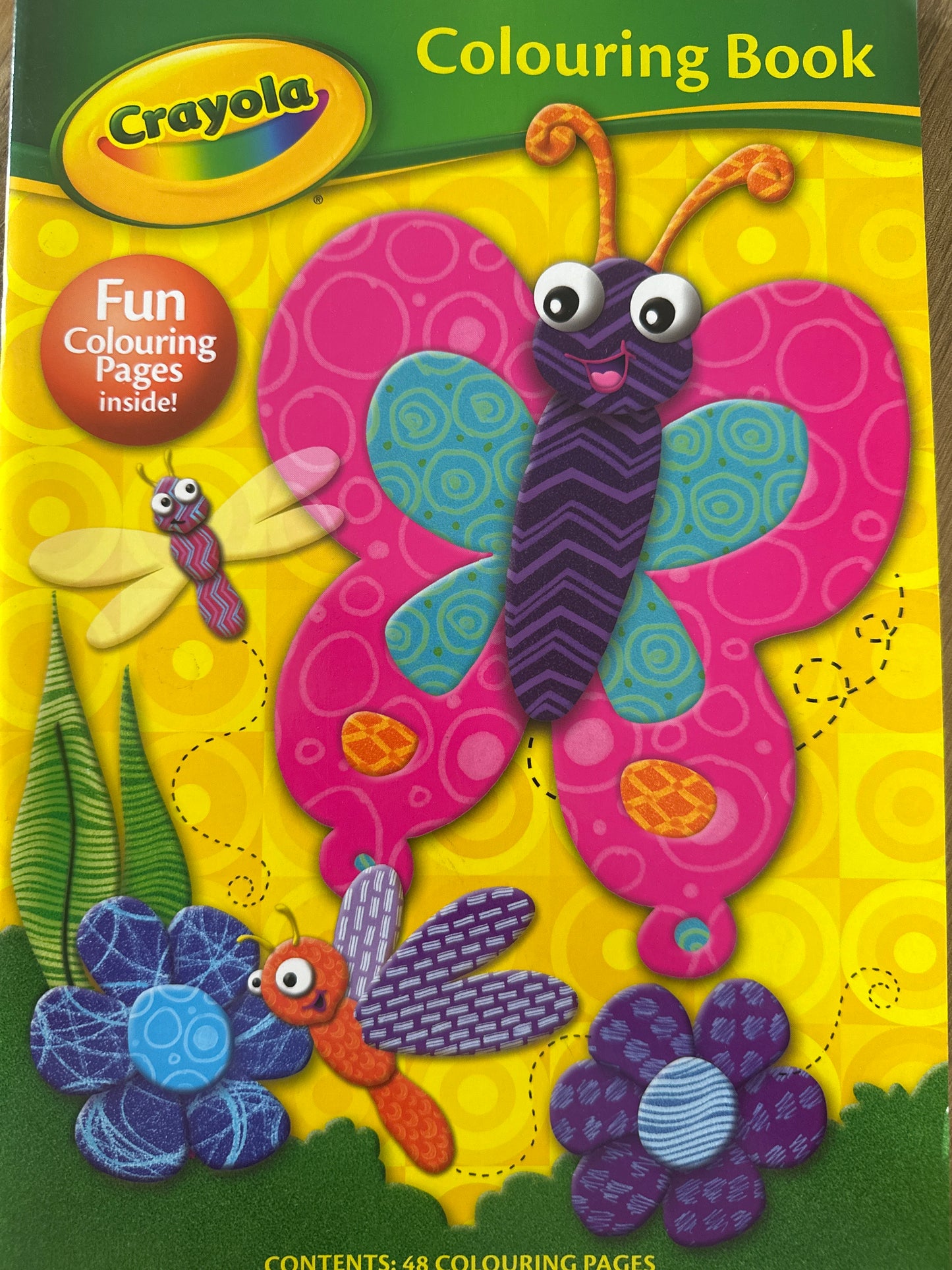 Crayola Colouring Book (Butterfly)