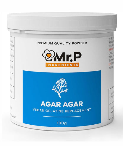 Mr.P Ingredients Agar Agar 100g Powder Vegan Gelatine