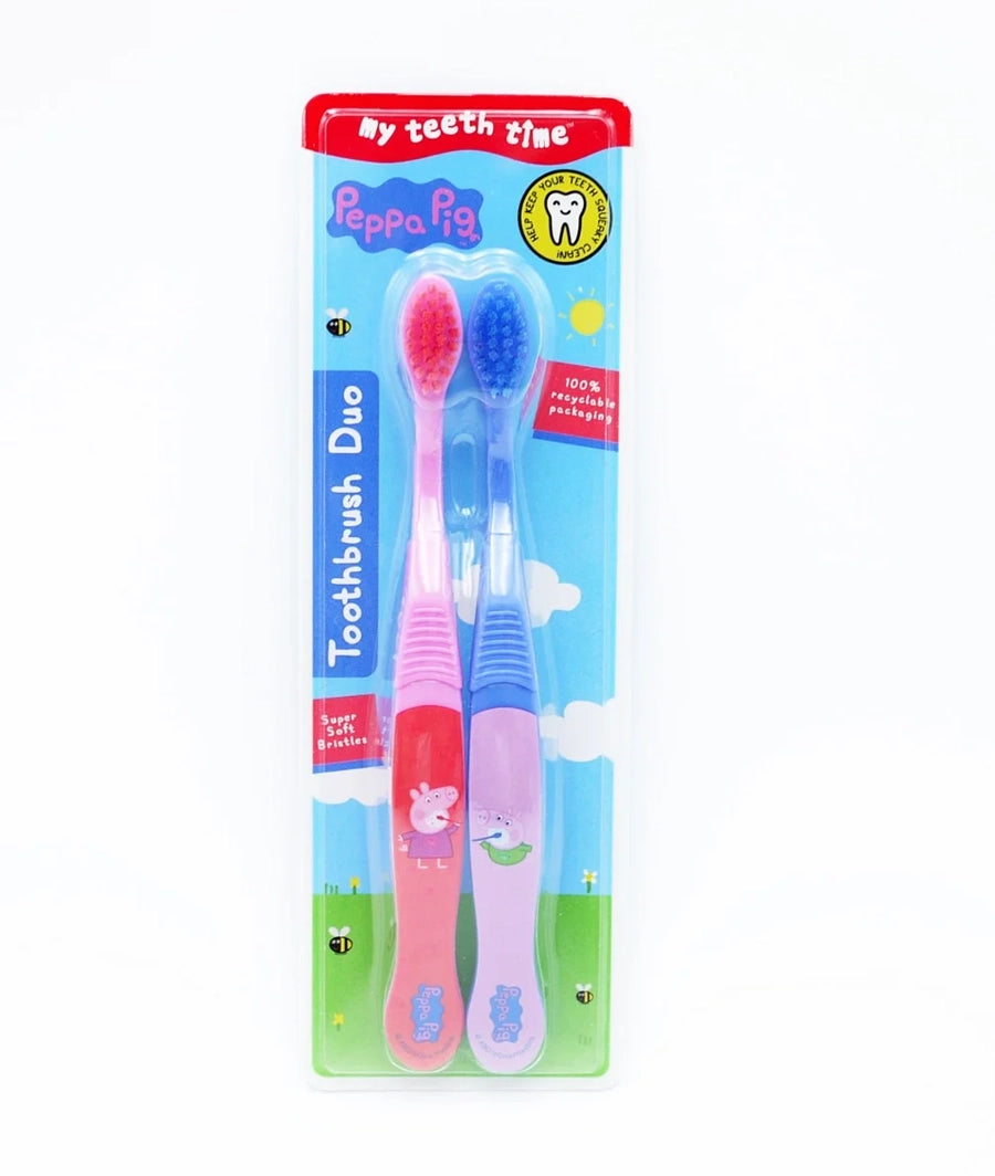 Peppa Pig My Teeth Time Twin Toothbrush