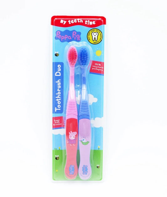 Peppa Pig My Teeth Time Twin Toothbrush
