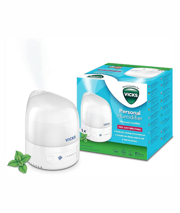 Vicks Personal Humidifier VUL510 Ultrasonic CoolMist