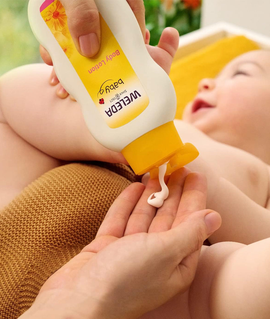 Weleda Baby &amp; Child Calendula Body Lotion, 200ml – Image 2