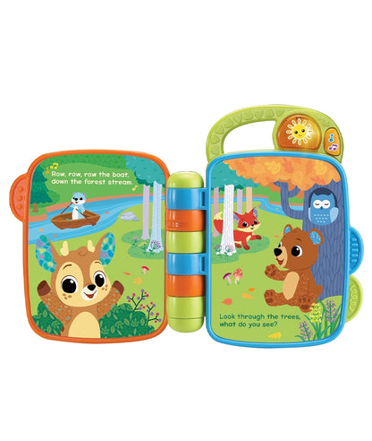 VTech Baby Animal Rhymes Storytime, Interactive Baby Book age 9, 12, 18 months + – Image 3