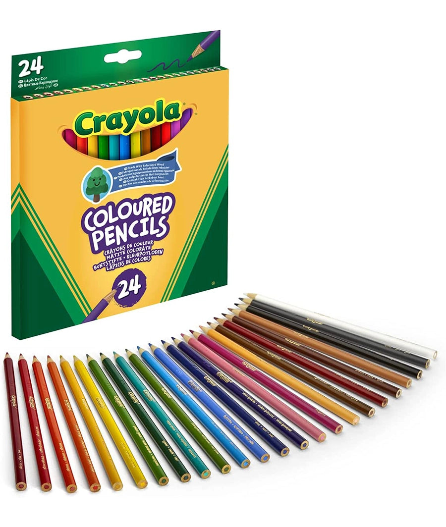 CRAYOLA Colouring Pencils - Assorted Colours (Pack of 24) – Image 3