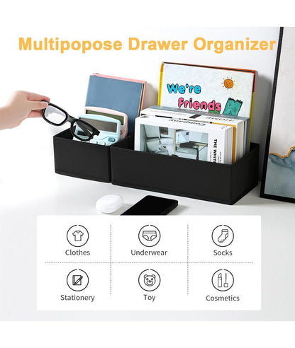 12 Pack Drawer Organisers Foldable Boxes – Image 5