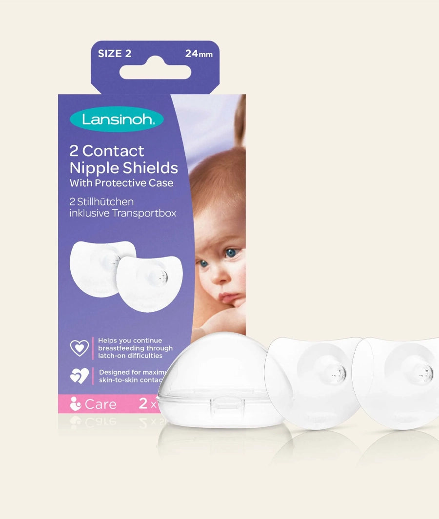 Lansinoh Contact Nipple Shields size 24mm (2pk)