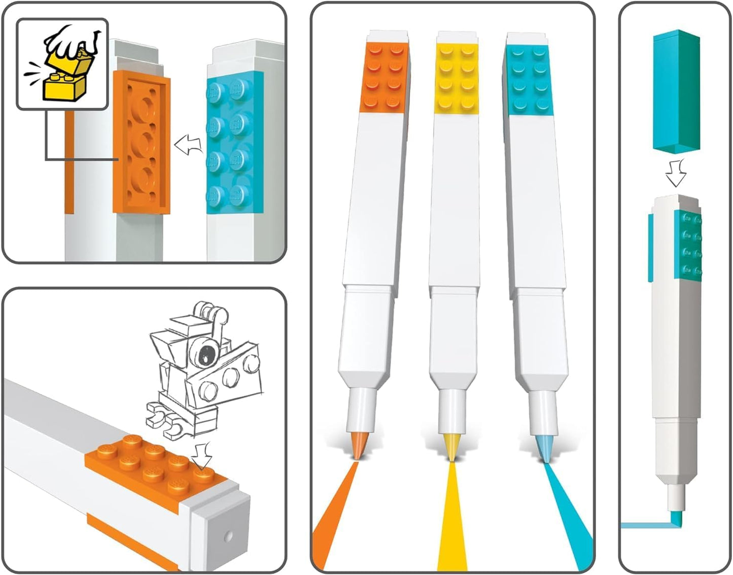 LEGO Highlighters 3 Pack