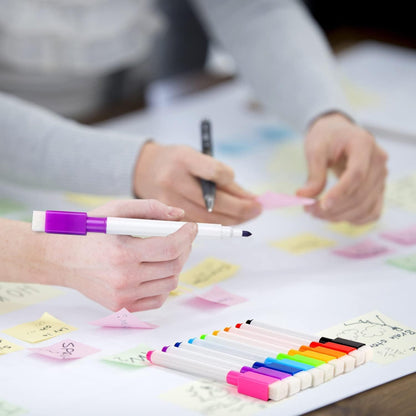 Whiteboard Markers/Pen and Eraser set for Kids, 9 Piecs