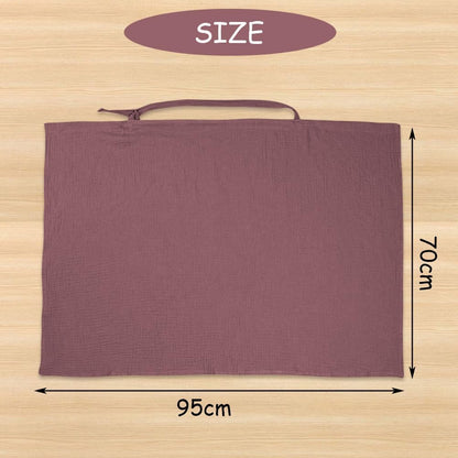 Breastfeeding  Nursing Cover (Red) – Image 4