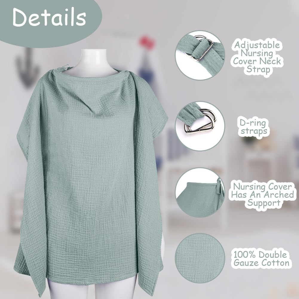 Breastfeeding  Nursing Cover (Green)
