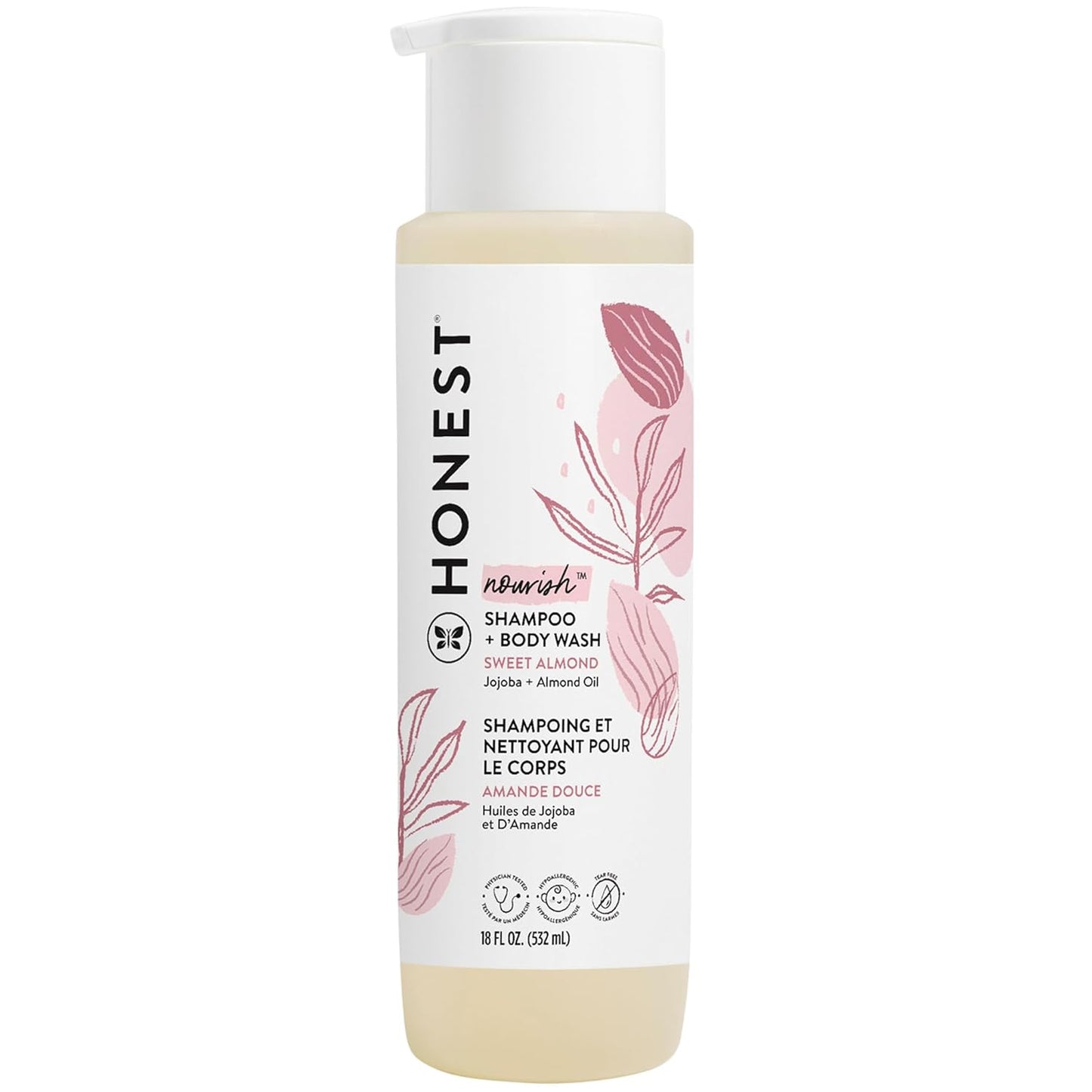 The Honest  2-in-1 Cleansing Shampoo Body Wash 18 fl oz/ 532 ml