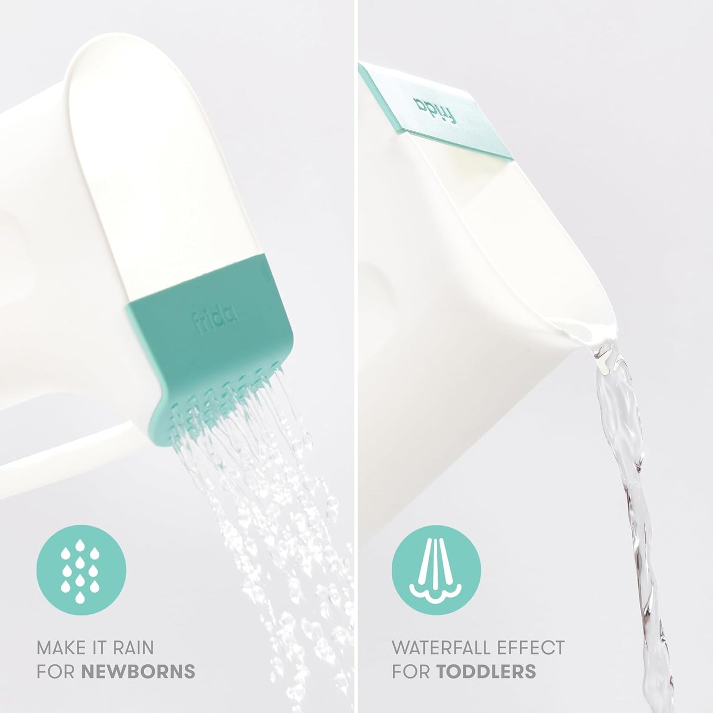 Frida Baby Control The Flow Bath Rinse Cup | Rinser Cup to Wash Hair + Body – Image 3
