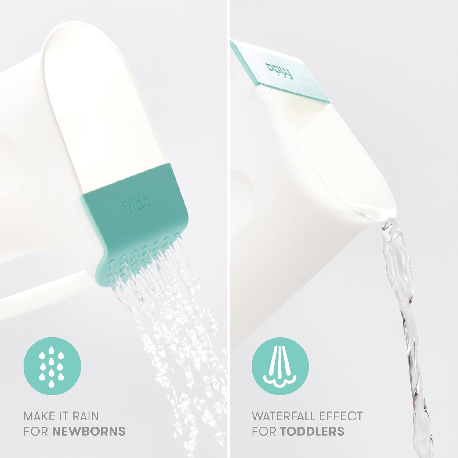 Frida Baby Control The Flow Bath Rinse Cup | Rinser Cup to Wash Hair + Body – Image 3