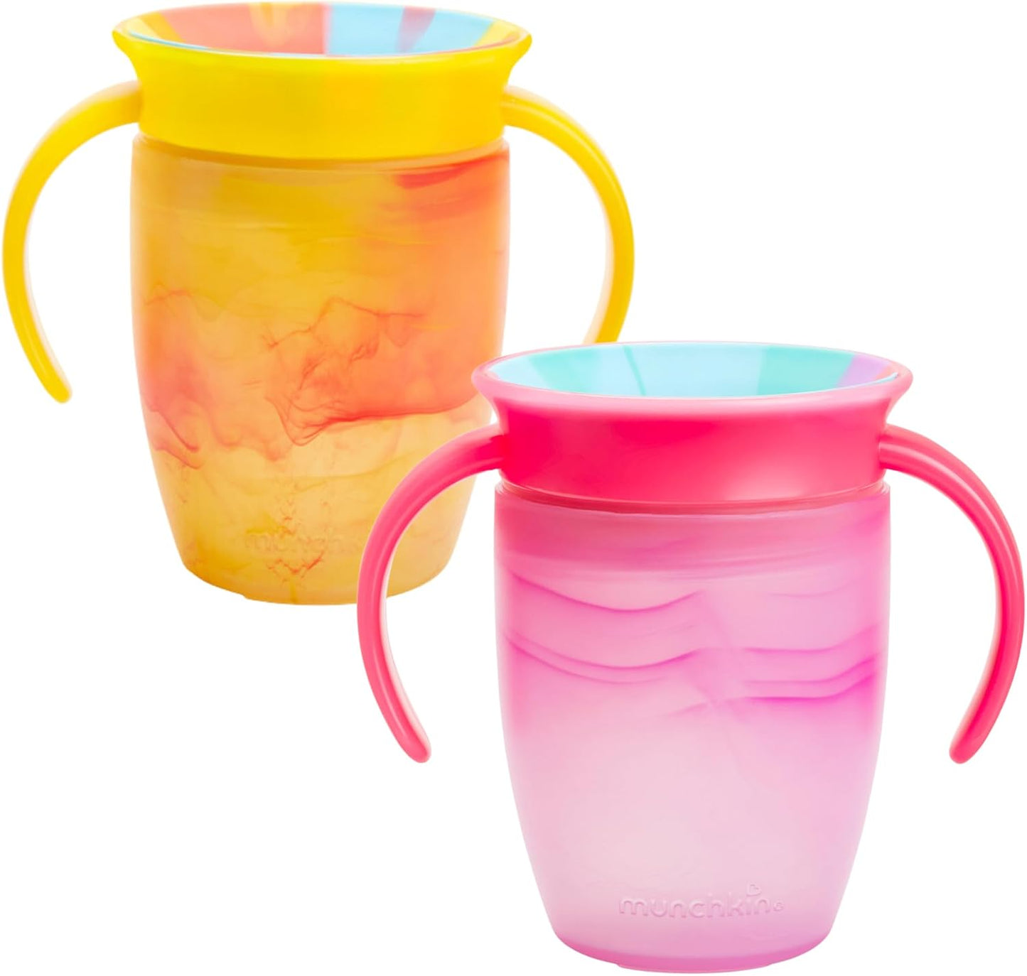 Munchkin Miracle 360 6+ Month 7oz Baby Sippy Cups (2-Pack)