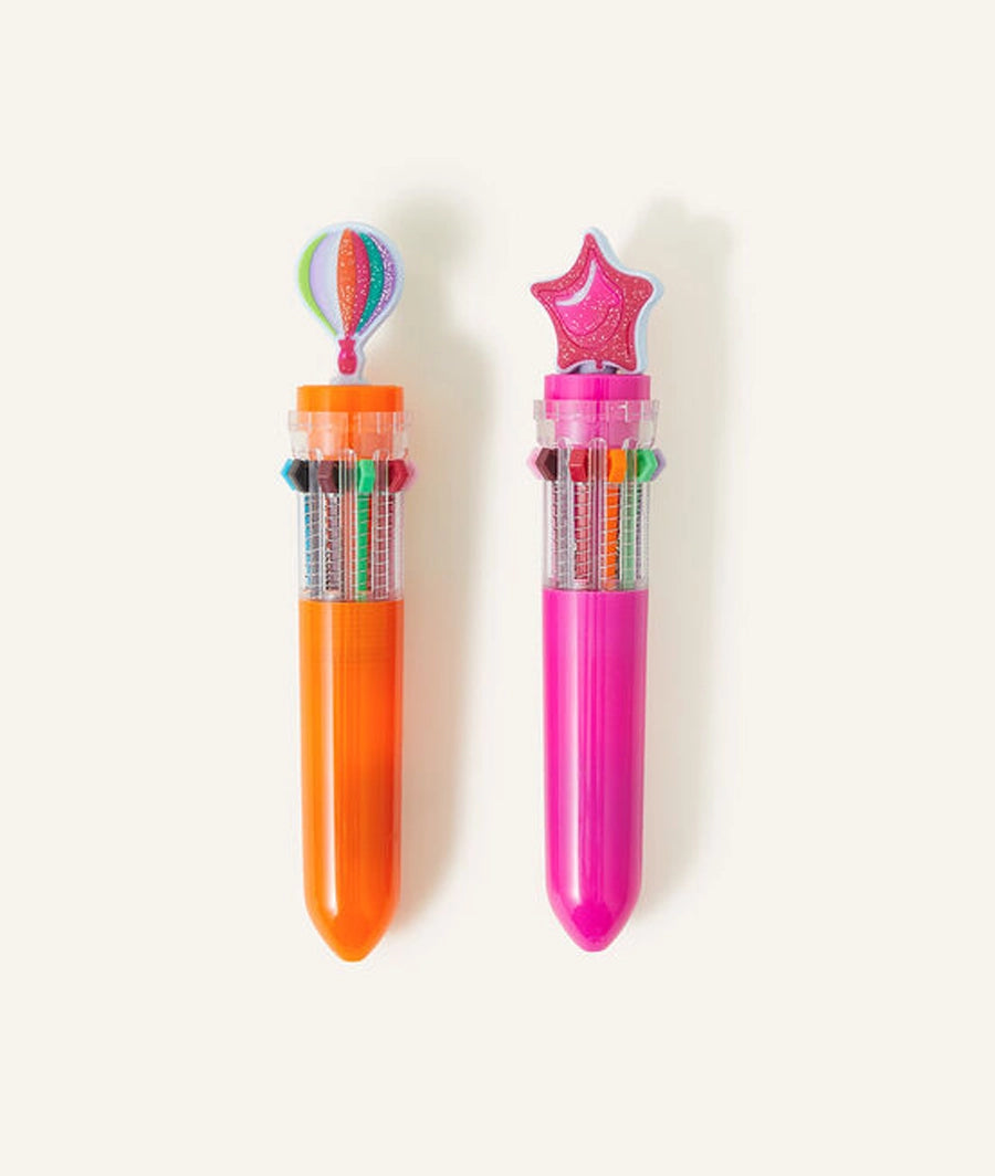 MINI 10 COLOUR PEN SET OF TWO