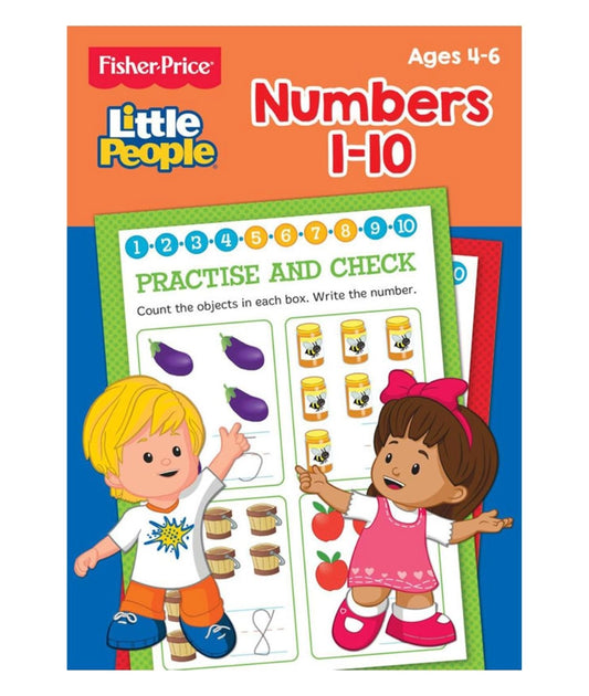 FISHER PRICE NUMBERS ACTIVITY BOOK