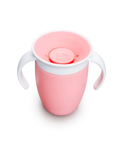 Munchkin Miracle 360° Trainer Cup (6m+)- Light Pink 207ml – Image 2