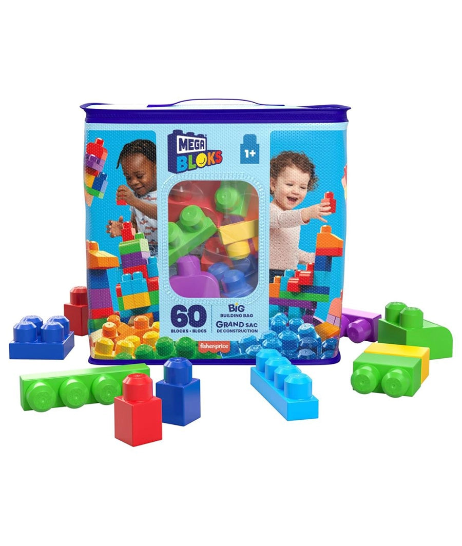 Mega Bloks Big Building Bag,60 Pieces
