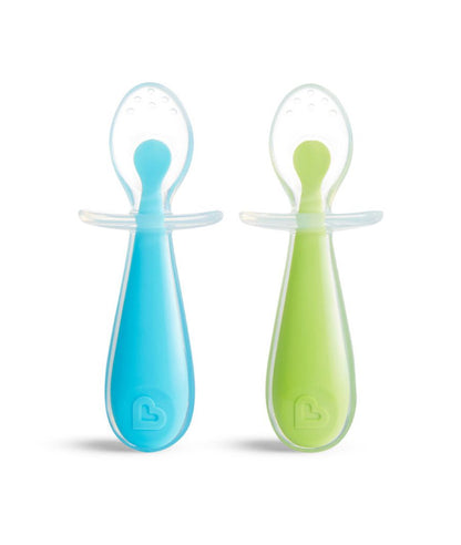 Munchkin Gentle Scoop Silicone Training Spoons-2 pack – Image 2