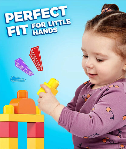 Mega Bloks Big Building Bag,60 Pieces – Image 3