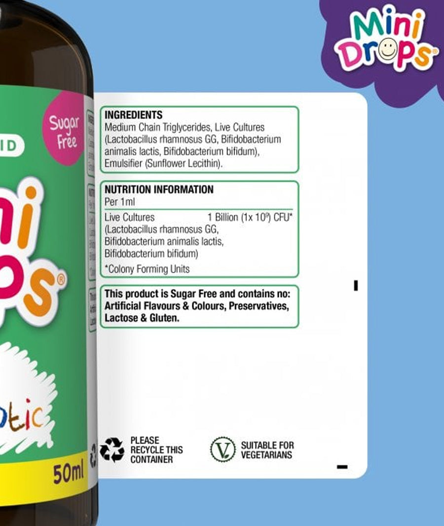 Natures Aid Mini Drops Daily Microbiotic 50 ml – Image 3