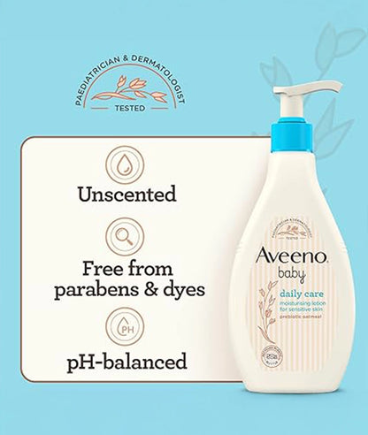 Aveeno Baby Daily Care Moisturising Lotion 250 ml – Image 3
