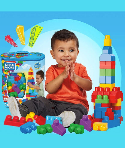Mega Bloks Big Building Bag,60 Pieces – Image 6