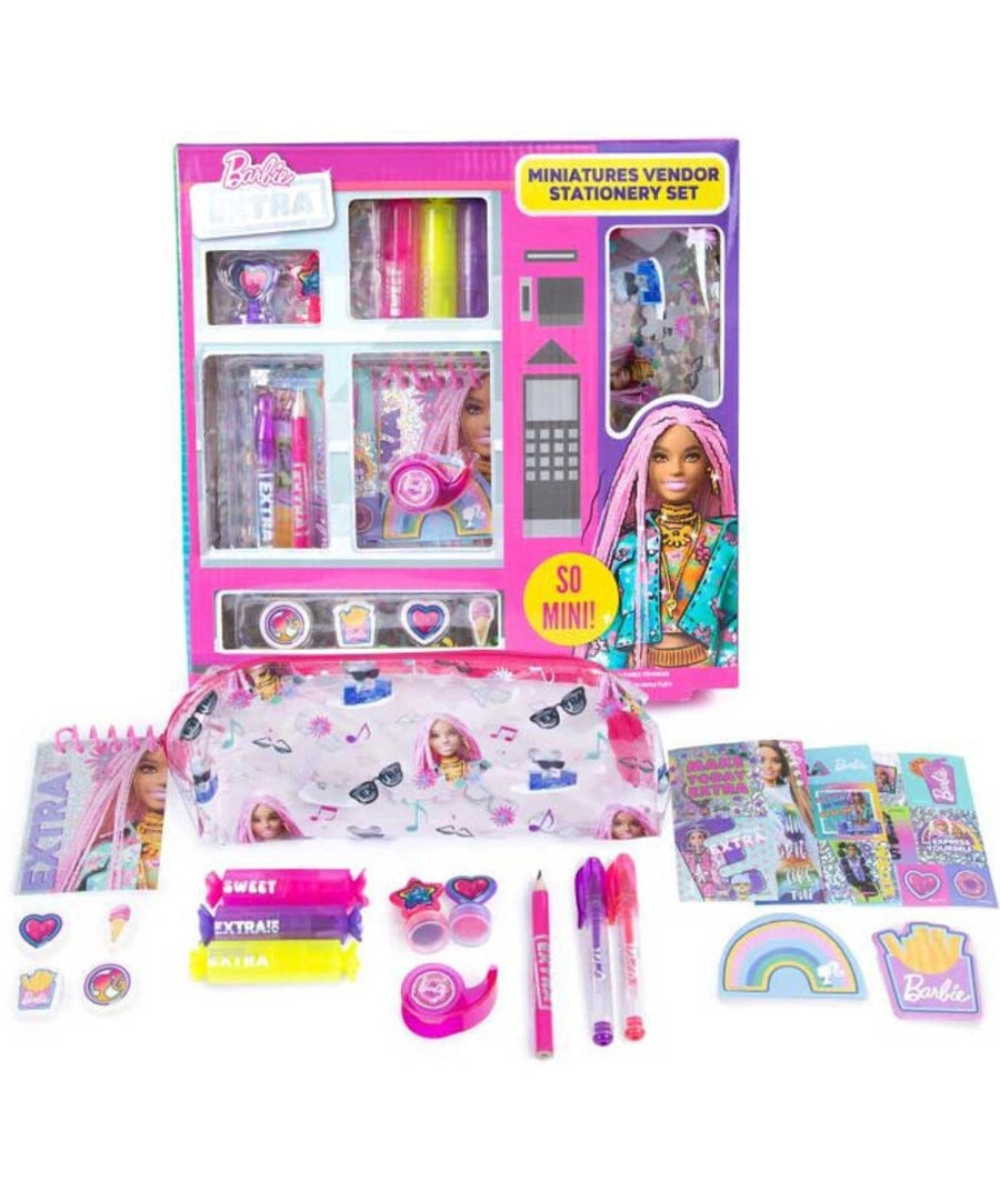 BARBIE MINIATURES VENDING STATIONERY SET