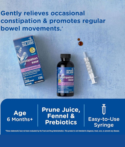 Mommy's Bliss Constipation Ease +  4 Fl Oz Bottle (Pack of 1) – Image 2