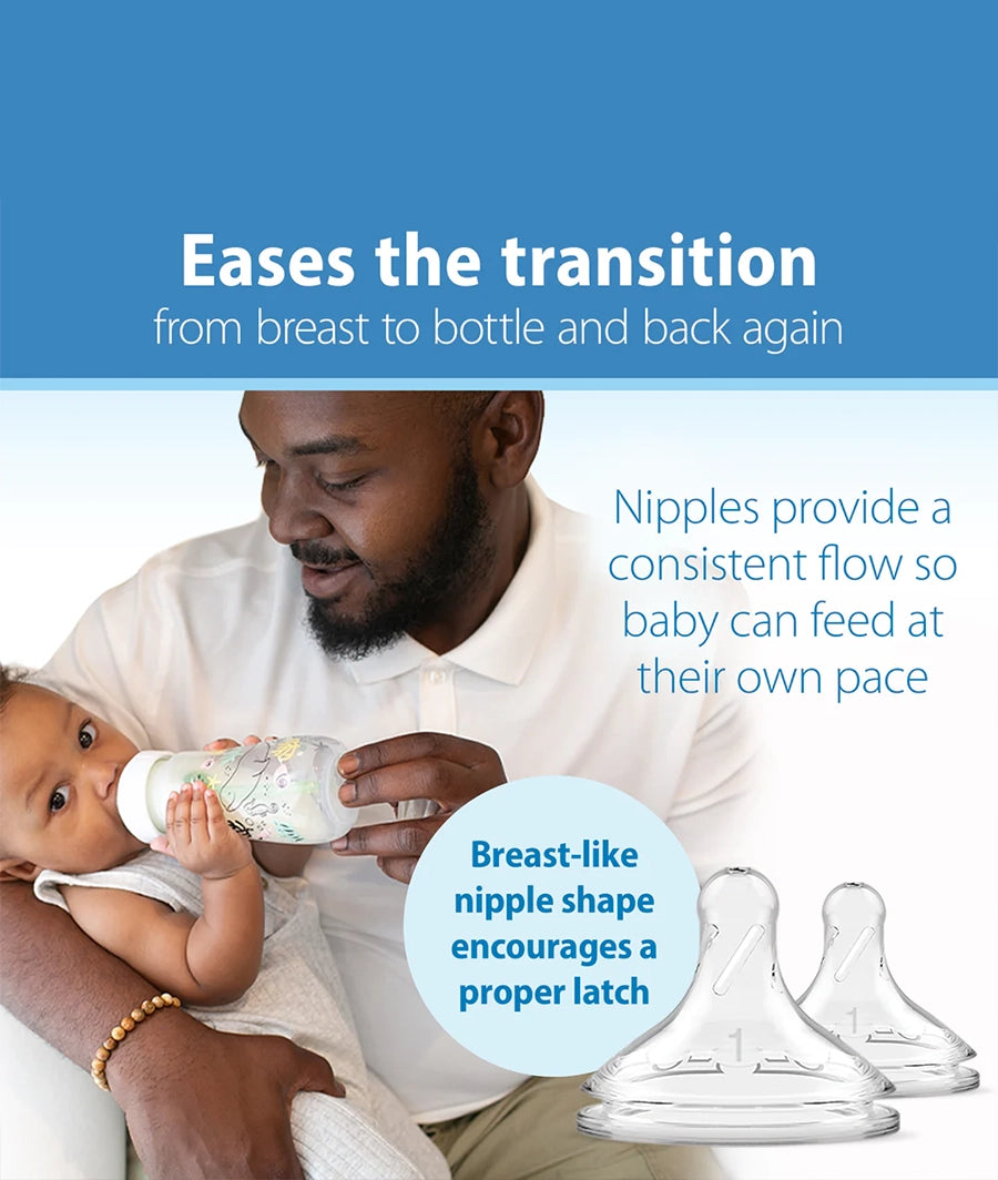 Dr. Brown’s Natural Flow Anti-Colic Options+270mL, 2-Pack – Image 3