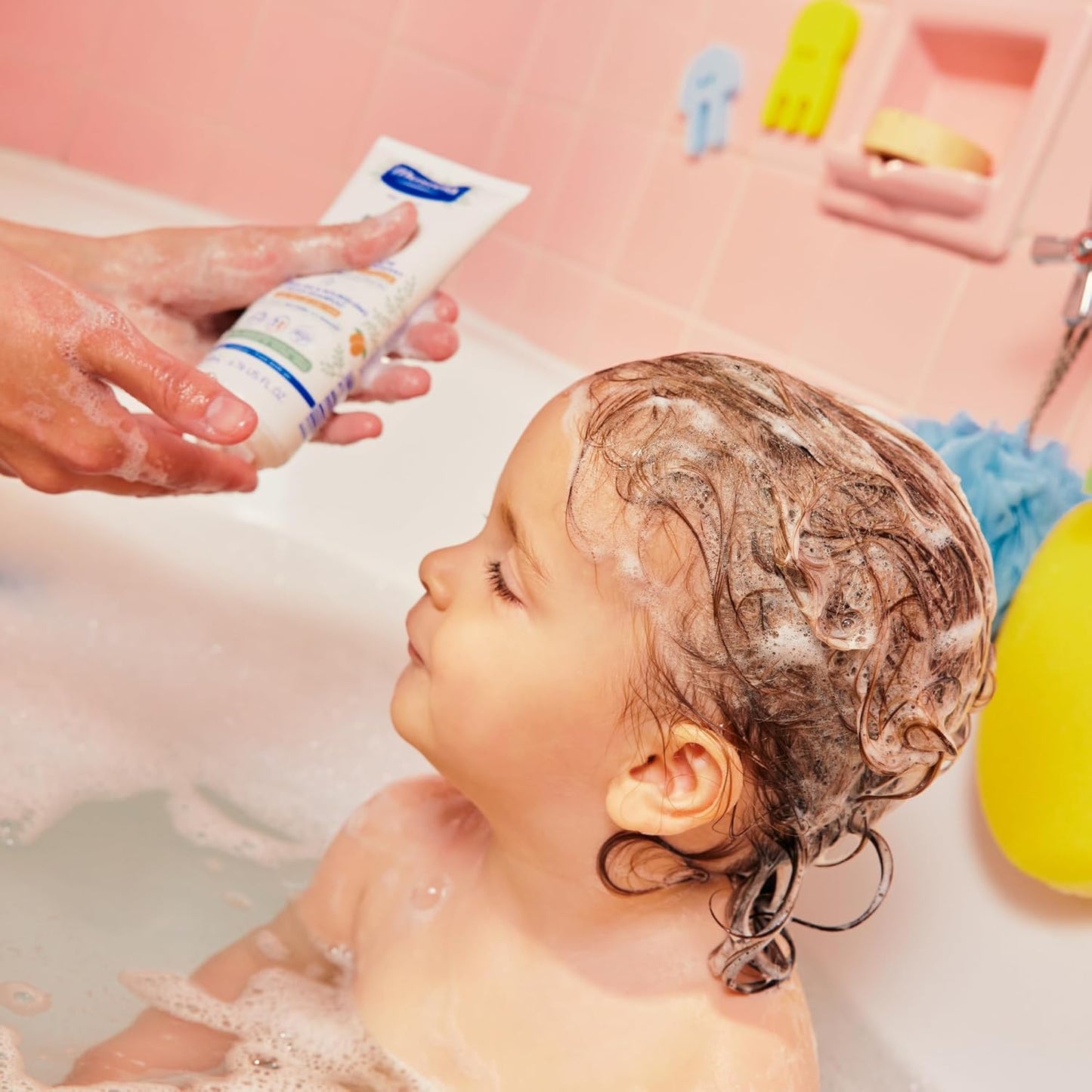 Mustela  cream shampoo distracting and nourishing 200 ml