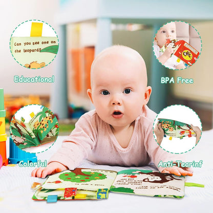 Vicloon Baby Soft Books   0-3 Year Old Toddlers Kids