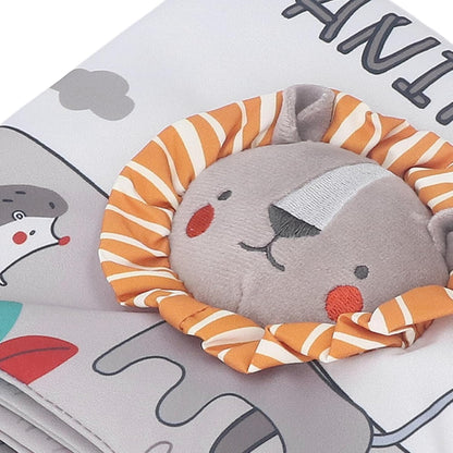 Baby Crinkle Book, Exquisite Pattern Portable Cloth Book