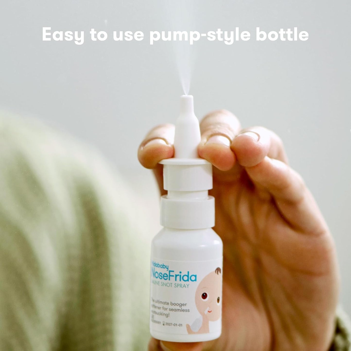 NoseFrida Saline Mist Spray  0.68 fl oz