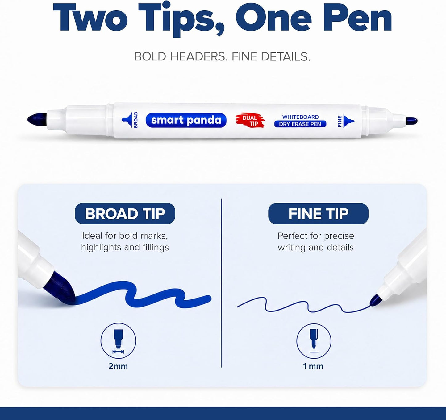 8 Whiteboard Pens