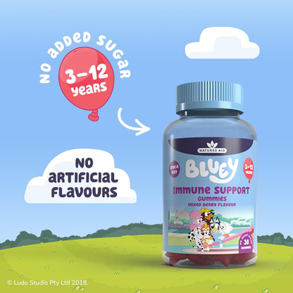 Bluey Immune Support Gummies  3-12